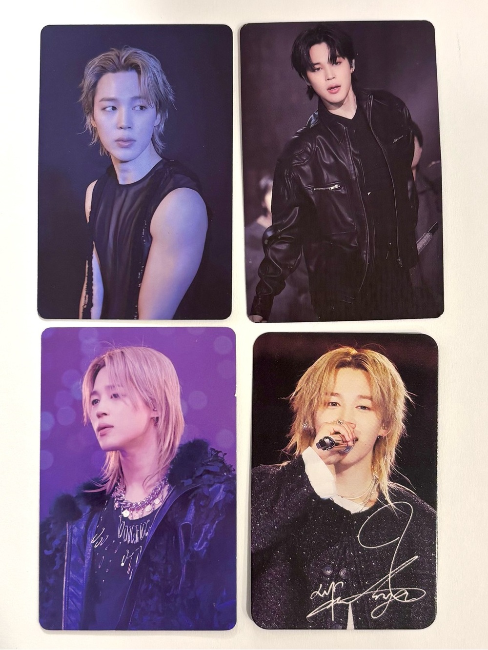 (4/$5) BTS JIMIN PHOTOCARD BUNDLE